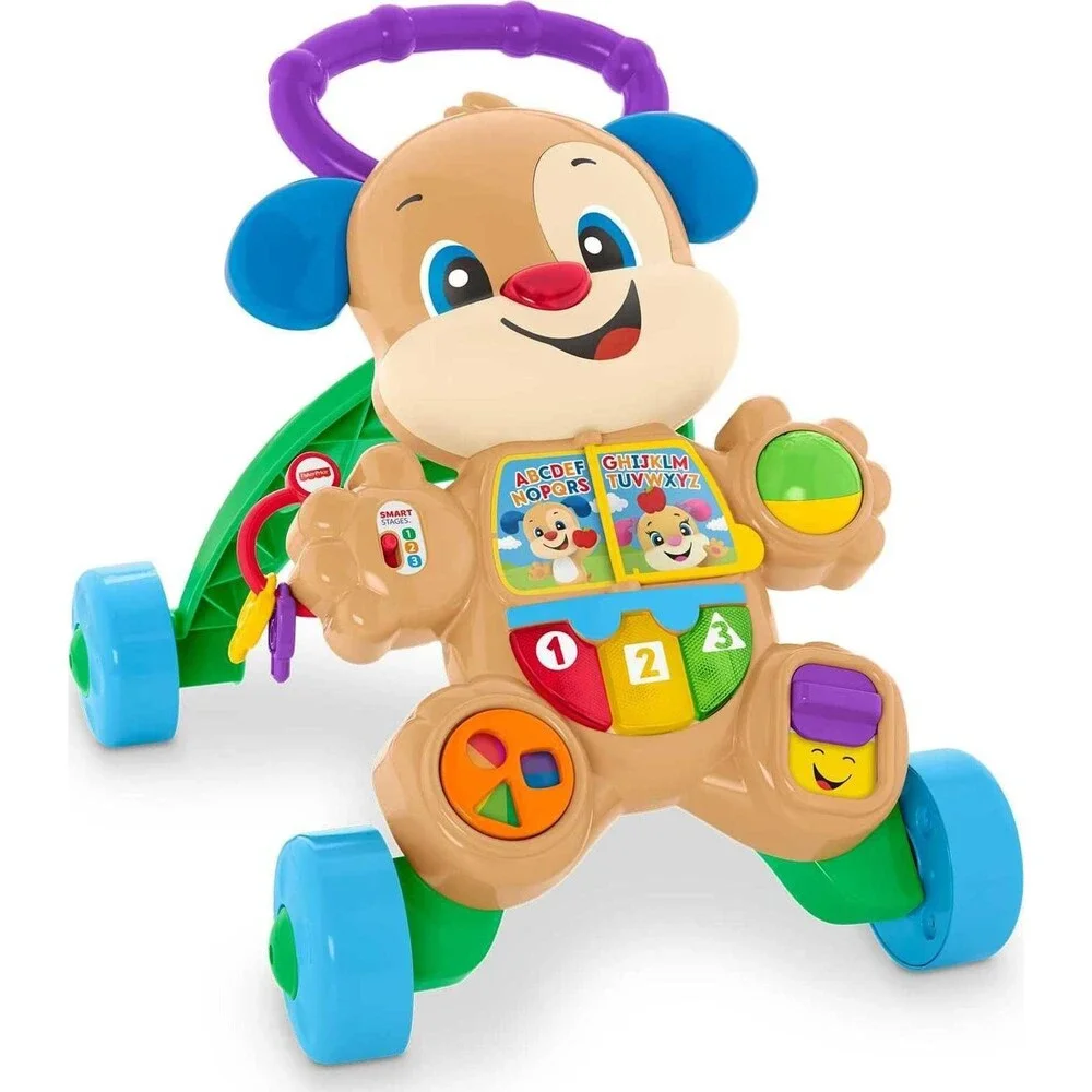 Fisher-Price Laugh & Learn Smart Stages Puppy Walker Baby Toy 6+ Months Lights